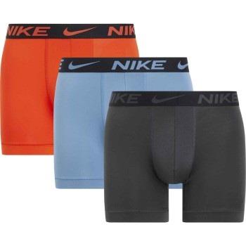 Nike 6P Everyday Essentials Micro Boxer Brief Blå/Oransje polyester X-...