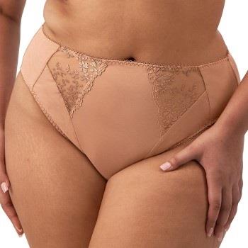 Elomi Truser Zarla High Leg Brief Beige polyamid X-Large Dame