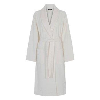 Decoy Long Terry Robe With Hood Svart polyester Small Dame