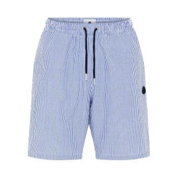 JBS of Denmark Seersuck Shorts Lysblå X-Large Herre