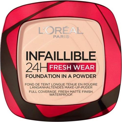 L'Oréal Paris Infaillible 24H Fresh Wear Powder Foundation Rose Sand 1...