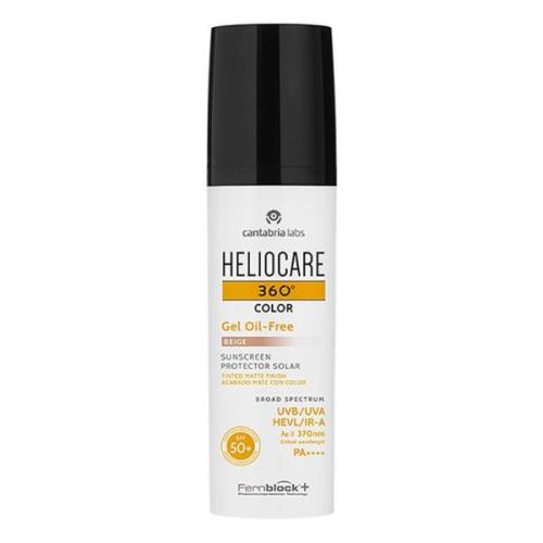 Heliocare 360º Gel Oil Free SPF50+ Beige - 50 ml