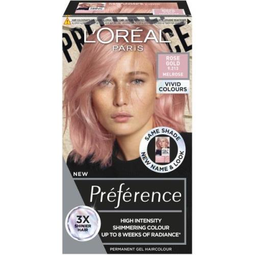 L'Oréal Paris Préférence Vivids Rose Gold 9.213