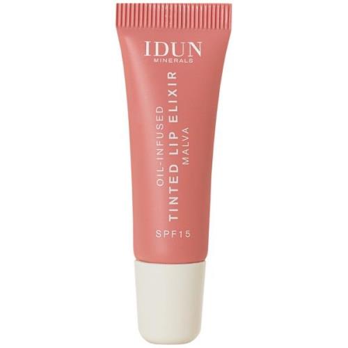 IDUN Minerals Oil-Infused Tinted Lip Elixir Malva - 8 ml