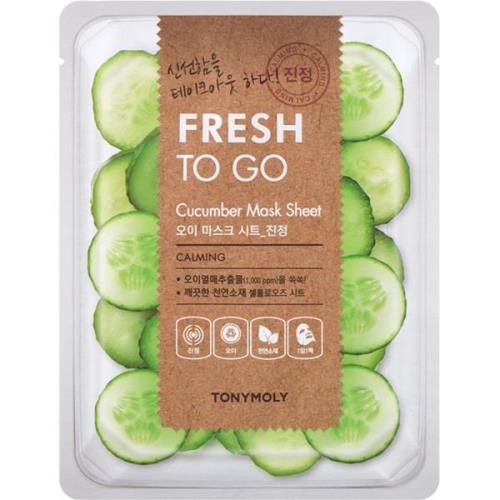 Fresh To Go Cucumber Mask Sheet, 22 g Tonymoly Ansiktsmaske