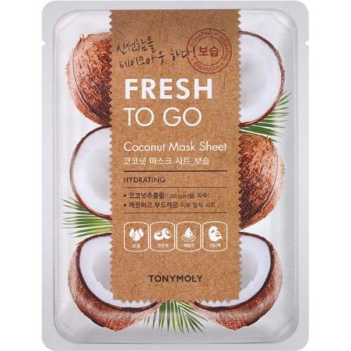 Fresh To Go Coconut Mask Sheet, 25 g Tonymoly Ansiktsmaske