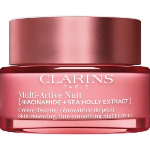 Clarins Multi-Active Nuit Skin Renewing, Line-Smoothing Night Cream fo...