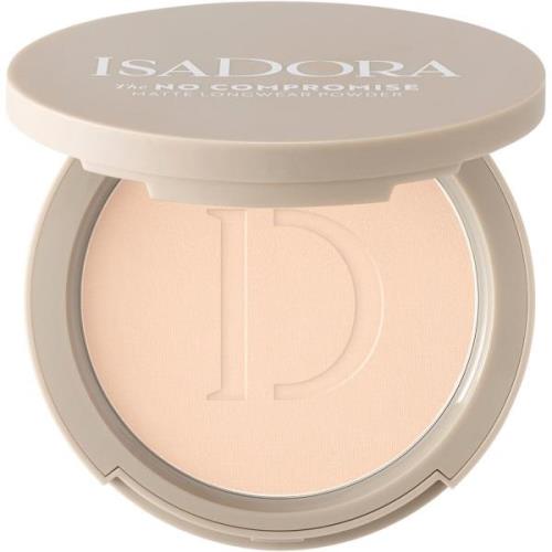 IsaDora The No Compromise Matte Longwear Powder  Neutral Porcelain - 7...