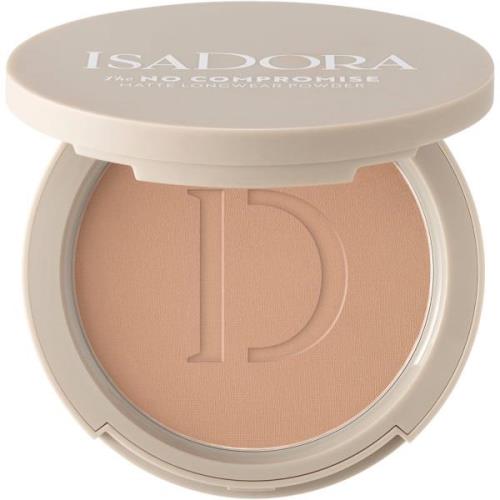 IsaDora The No Compromise Matte Longwear Powder  Neutral Almond - 7 g