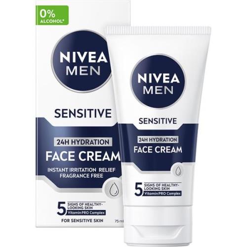 NIVEA MEN Sensitive Moisturiser Face Cream 75 ml