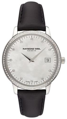 Raymond Weil Dameklokke 5388-SLS-97081 Toccata Hvit/Sateng Ø34 mm