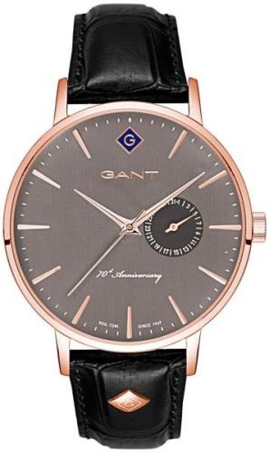 Gant Herreklokke G105011 Grå/Lær Ø41.5 mm