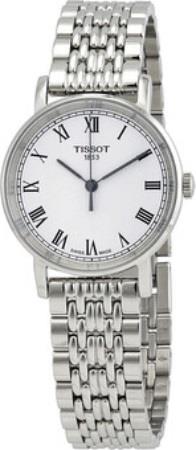 Tissot Dameklokke T109.210.11.033.10 T-Classic Hvit/Stål Ø30 mm