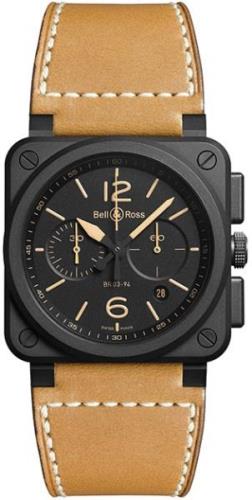 Bell & Ross Herreklokke BR-03-94-HERITAGE-CERAMIC Br 03-94