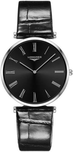 Longines Dameklokke L4.766.4.51.2 La Grande Classique De Sort/Lær