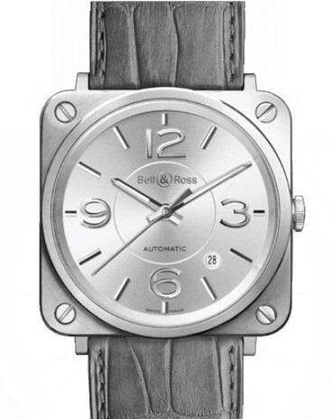 Bell & Ross Herreklokke BRS92-SI-ST-SCR BR S Quartz