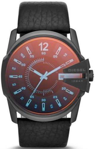 Diesel Herreklokke DZ1657 Master Chief Flerfarget/Lær Ø45 mm