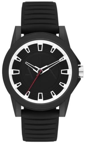 Armani Exchange Herreklokke AX2520 Outerbanks Sort/Gummi Ø44 mm