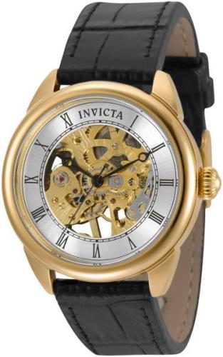 Invicta Dameklokke 35833 Specialty Sølvfarget/Lær Ø36 mm