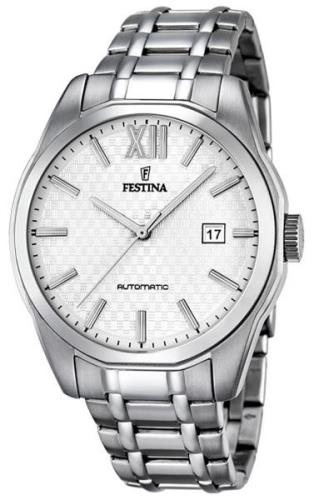 Festina Herreklokke F16884-2 Sølvfarget/Stål Ø39 mm