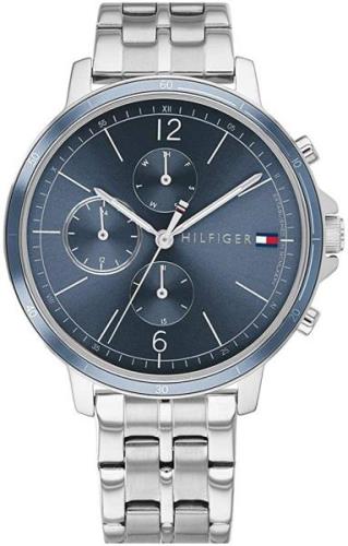 Tommy Hilfiger Dameklokke 1782188 Blå/Stål Ø38 mm