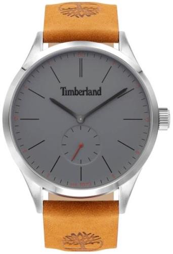 Timberland Herreklokke TBL16012JYS.13 Grå/Lær Ø45 mm