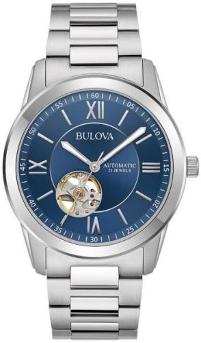 Bulova Herreklokke 96A281 Sutton Blå/Stål Ø42 mm