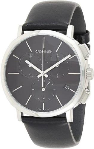 Calvin Klein Herreklokke K8Q371C1 Sort/Lær Ø42 mm