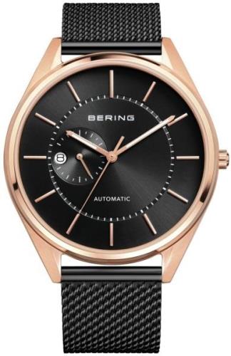 Bering Herreklokke 16243-166 Automatic Sort/Stål Ø40 mm