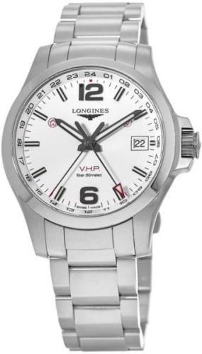 Longines Herreklokke L3.718.4.76.6 Conquest V.H.P. Sølvfarget/Stål