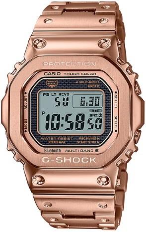 Casio Herreklokke GMW-B5000GD-4ER G-Shock LCD/Rose-gulltonet stål