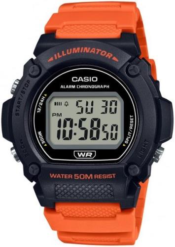 Casio Herreklokke W-219H-4AVEF Collection LCD/Resinplast Ø47 mm