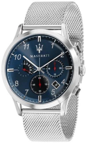 Maserati Herreklokke R8873625003 Ricordo Blå/Stål Ø42 mm