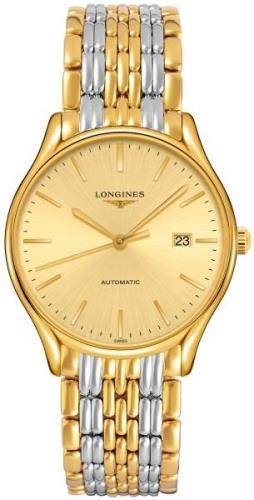 Longines Herreklokke L4.960.2.32.7 Lyre Gulltonet/Gulltonet stål