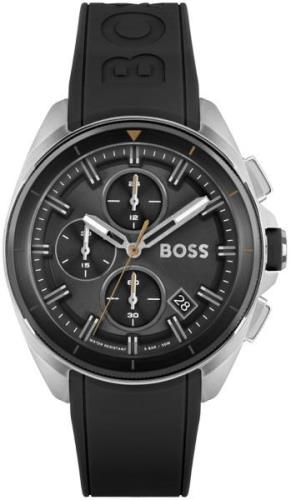 Hugo Boss Herreklokke 1513953 Volane Sort/Gummi Ø44 mm