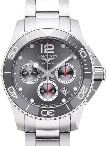 Longines Herreklokke L3.883.4.76.6 Hydroconquest Grå/Stål Ø43 mm