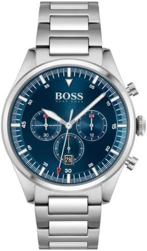 Hugo Boss Herreklokke 1513867 Pioneer Blå/Stål Ø44 mm