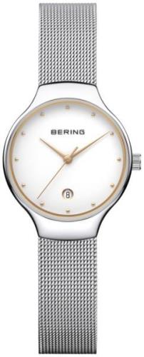 Bering Dameklokke 13326-001 Classic Hvit/Stål Ø26 mm