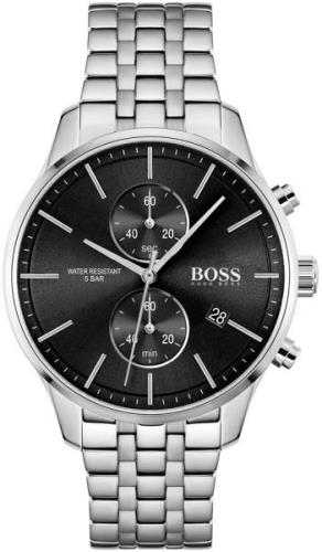 Hugo Boss Herreklokke 1513869 Associate Sort/Stål Ø42 mm