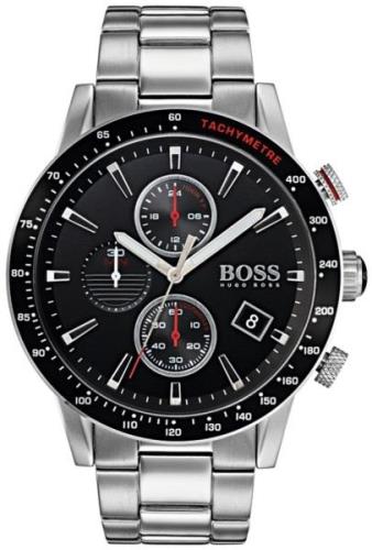 Hugo Boss Herreklokke 1513509 Rafale Sort/Stål Ø45 mm