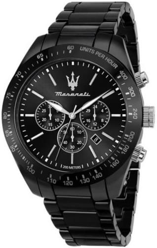 Maserati Herreklokke R8873650001 Traguardo Sort/Stål Ø45 mm