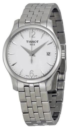 Tissot Dameklokke T063.210.11.037.00 T-Classic Sølvfarget/Stål Ø33