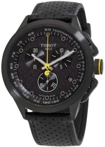 Tissot Herreklokke T135.417.37.051.00 T-Race Sort/Gummi Ø45 mm