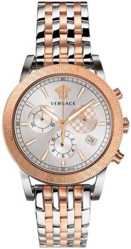 Versace Dameklokke VELT00319 Sport Tech Sølvfarget/Stål Ø40 mm