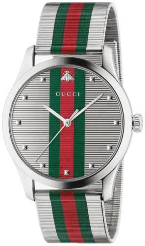 Gucci Herreklokke YA126284 G-Timeless Flerfarget/Stål Ø42 mm