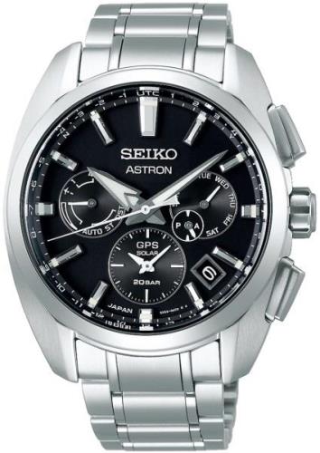 Seiko Herreklokke SSH067J1 Astron Sort/Titan Ø42.8 mm