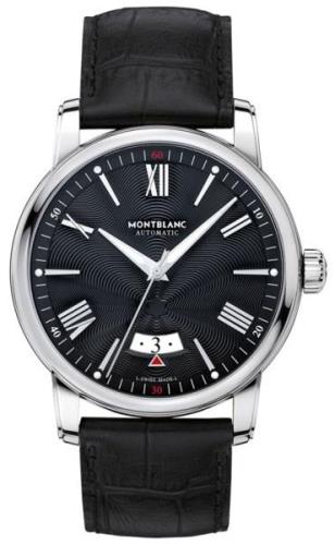 Montblanc Herreklokke 115122 Star 4810 Sort/Lær Ø42 mm