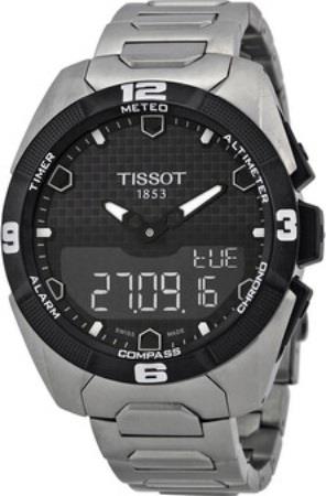 Tissot Herreklokke T091.420.44.051.00 Touch Collection Sort/Titan