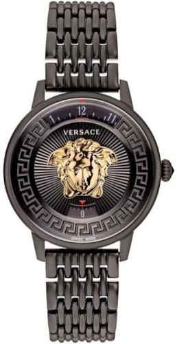 Versace Dameklokke VEZ200521 Medusa Icon Sort/Stål Ø38 mm