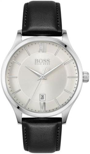 Hugo Boss Herreklokke 1513893 Elite Sølvfarget/Lær Ø41 mm